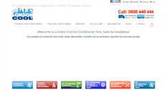 Desktop Screenshot of londoncool.com